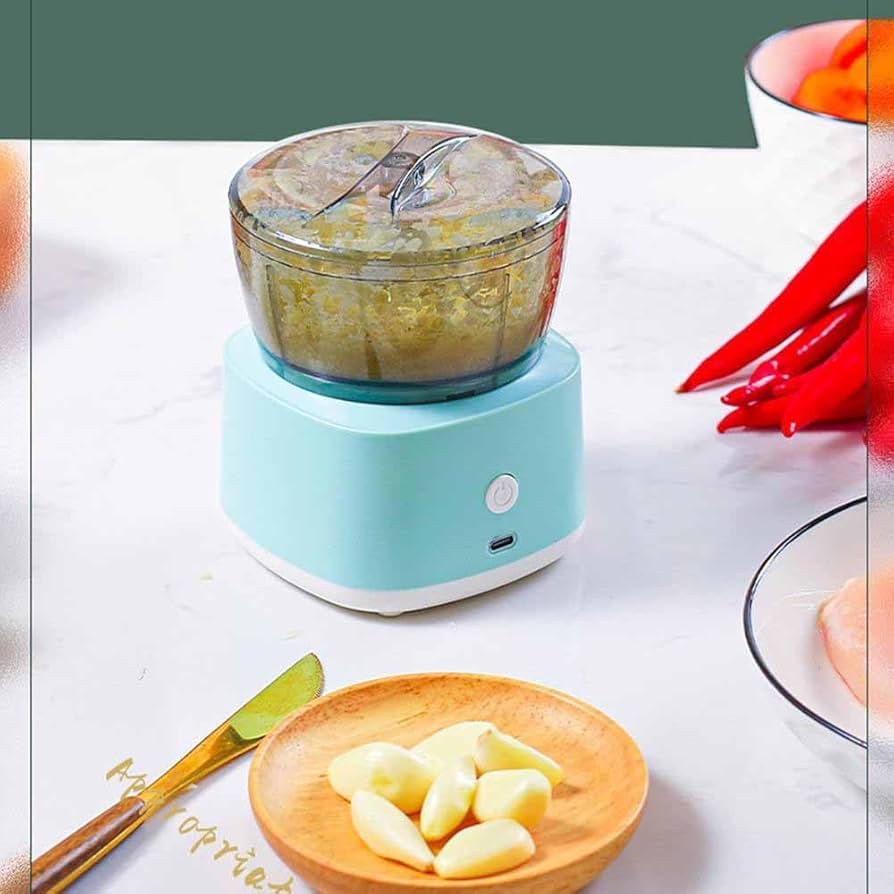 Mini Electric Food Processor – USB Rechargeable Chopper for Garlic, Vegetables & Baby Food