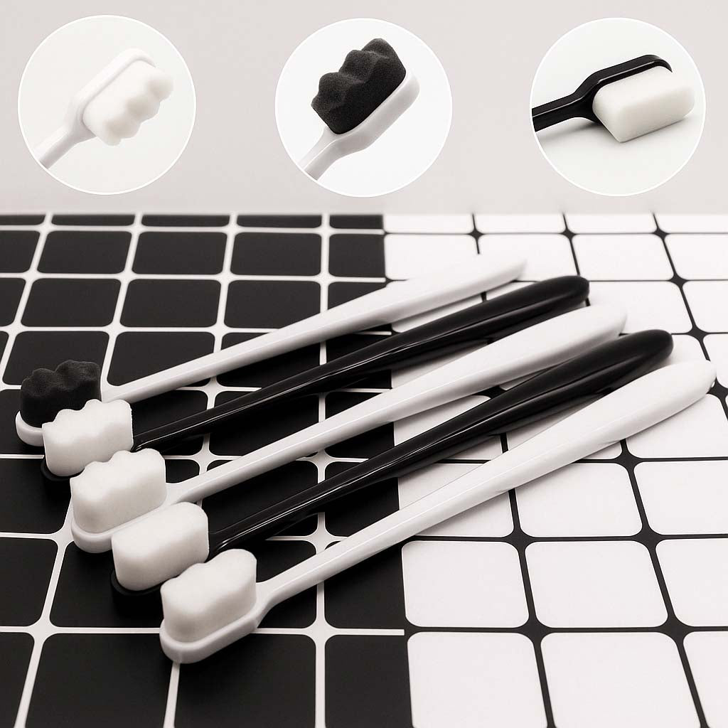 Ultra Soft Toothbrush With Travelling Case | Micro-Nano Bristles | Sensitive Gums