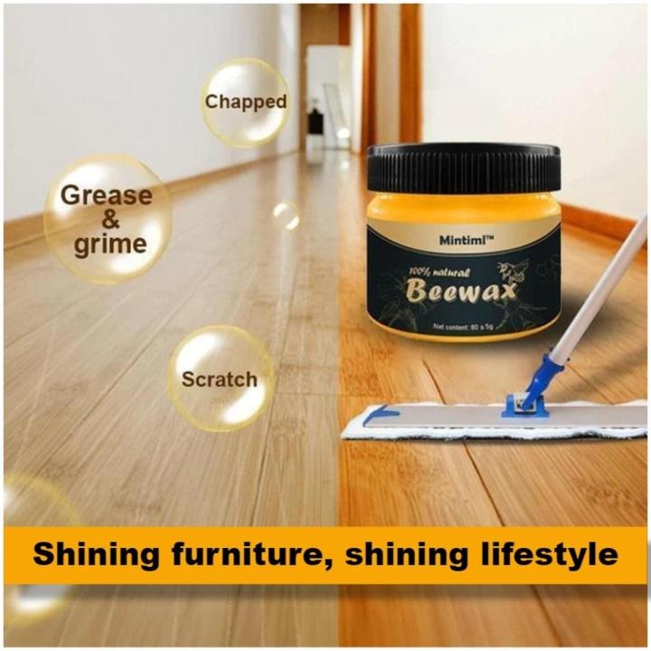 Premium Cutting Board Finish Wax - Natural Beeswax and Carnauba Wax - Enriched with Lemon & Orange Oils - for Wood Butcher Blocks, Wooden Bowls, and Utensils - Natural Wood Conditioner - 3.5oz