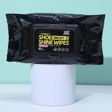 Shoe Shine Wipes – Quick Clean & Shine Wipes for All Shoe Types | 80 Sheets