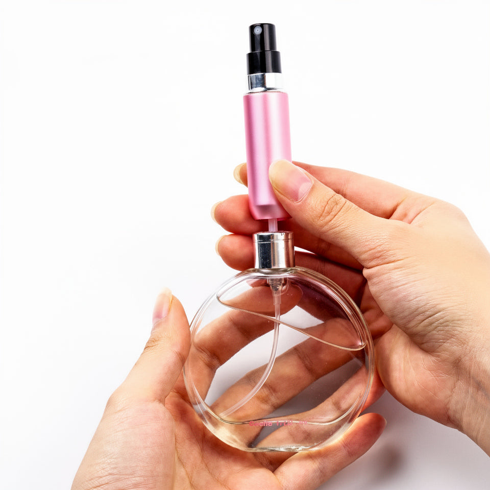 Mini Refillab Perfume Bottle, Portable Atomizer Spray Bottle, Travel Perfume Bottle, Perfume Spray Scent Pump Case, Travel Perfume Bottle