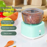 Mini Electric Food Processor – USB Rechargeable Chopper for Garlic, Vegetables & Baby Food