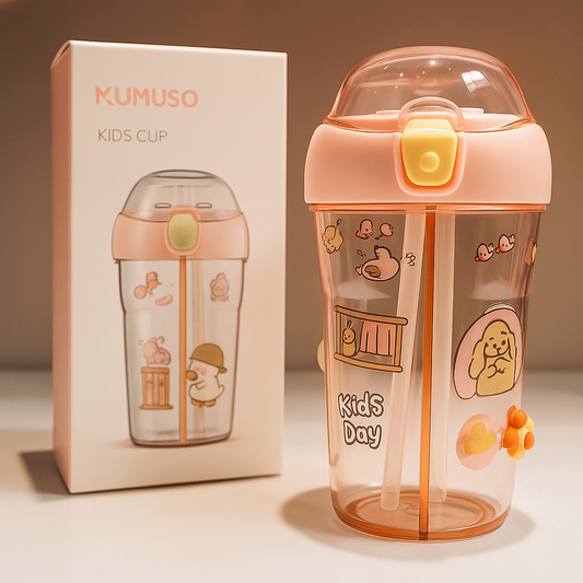 Double Straw Bottle