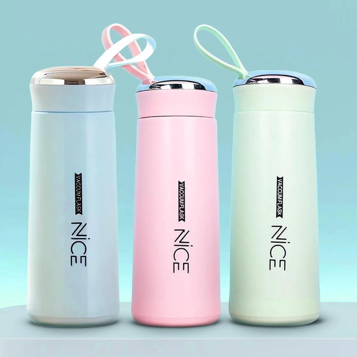 NICE Vacuum Water Bottle – Stylish Thermal Flask for Hot & Cold Drinks (Leak-Proof Design)