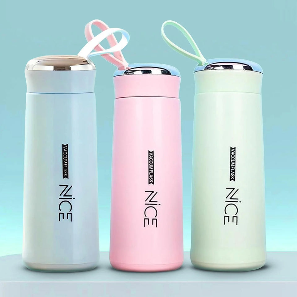 NICE Water Bottle – Stylish Thermal Flask for Hot & Cold Drinks (Leak-Proof Design)