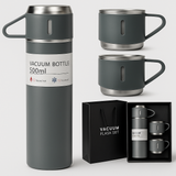 500ML Stainless Steel Vacuum Insulated Bottle Gift Set Office Business Style Coffee Mug Thermos Bottle Portable Flask
