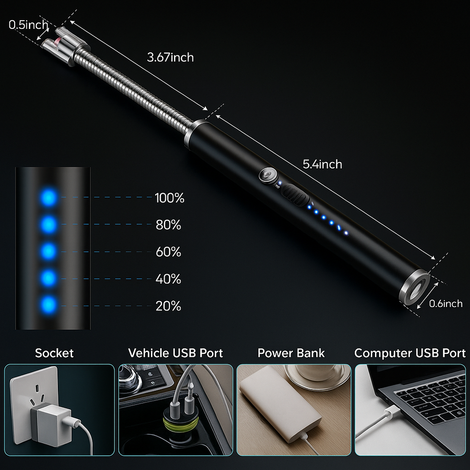 Electric Arc Rechargeable Lighter