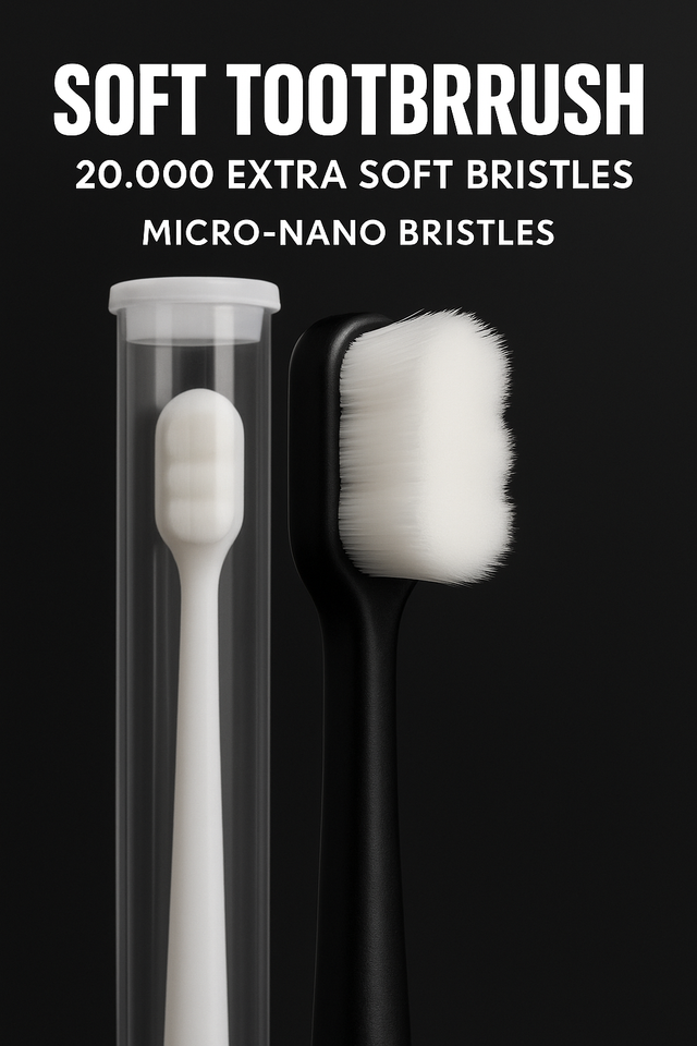 Nano Toothbrush Ultra Soft Toothbrush with Micro Bristles for all ages