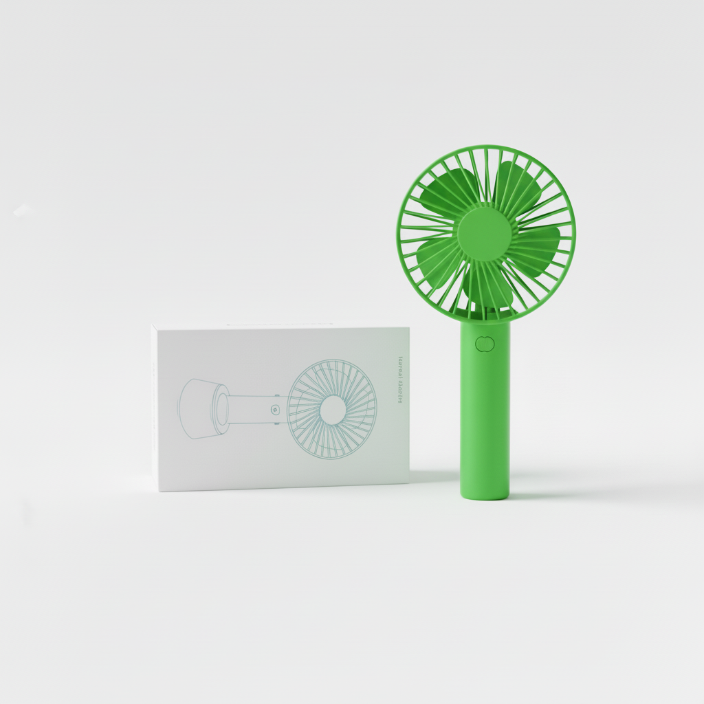 Ultra-Portable Handheld Mini Fan – Quiet & Powerful Personal Cooling