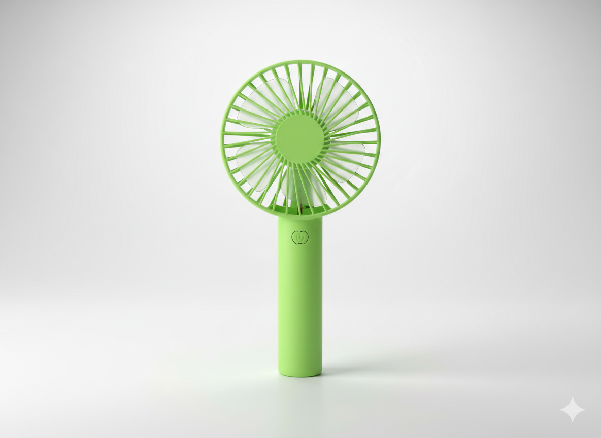 Ultra-Portable Handheld Mini Fan – Quiet & Powerful Personal Cooling