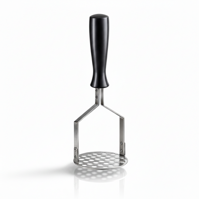 Premium Stainless Steel Potato Masher – Heavy Duty, Ergonomic Grip | Perfect Smooth Mash