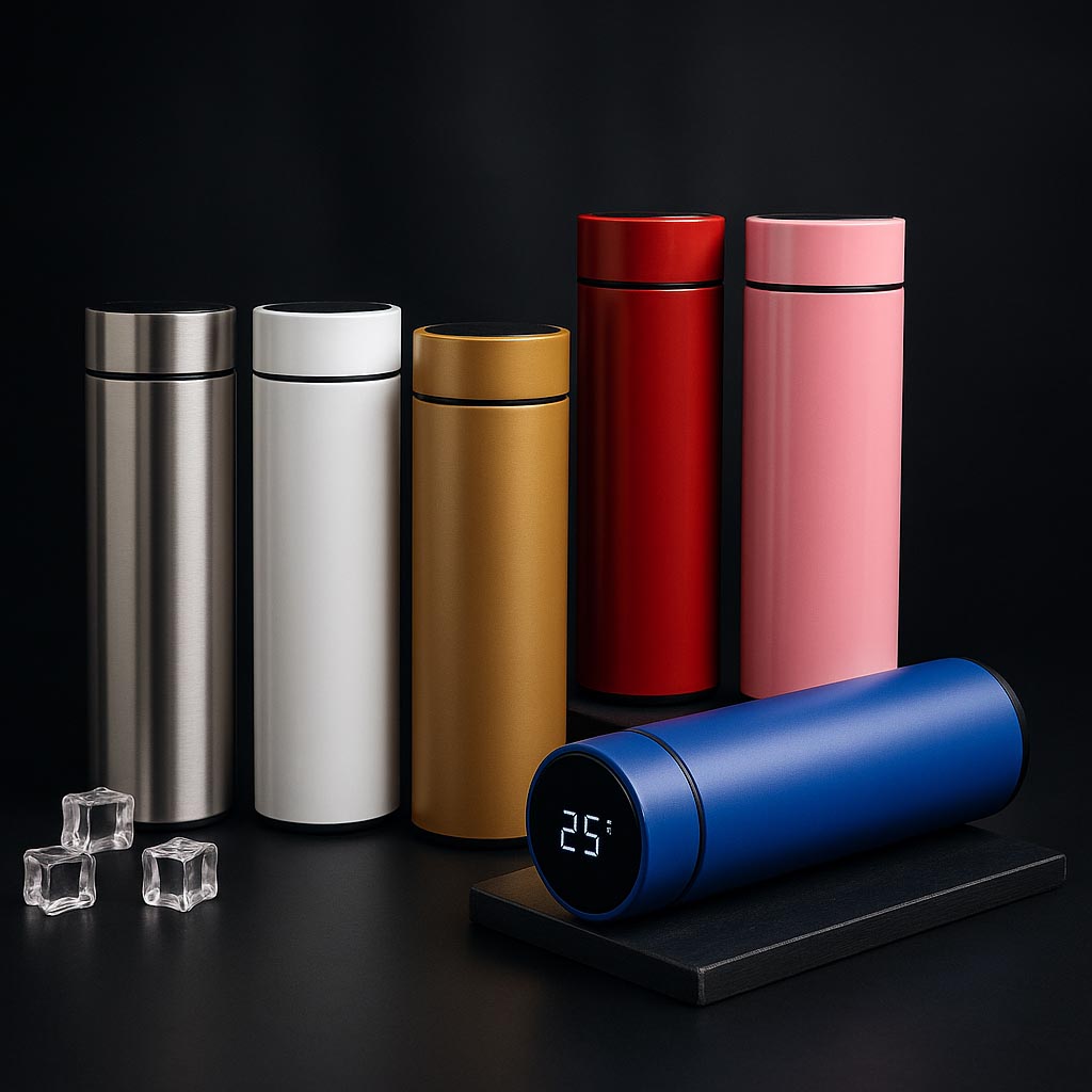 Temperature Water Bottle | LED Smart Thermos | Stainless Steel