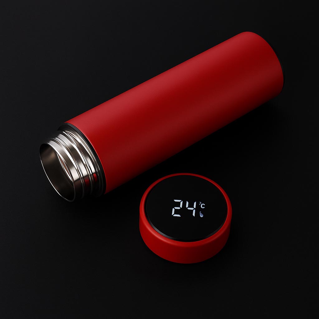 Temperature Water Bottle | LED Smart Thermos | Stainless Steel