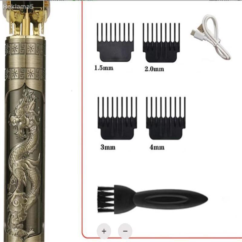 Hair Trimming Vintage T9 Electric Hair Clipper Hair Cutting Machine Professional Men Electric Shaver Rechargeable Trimmer for Men Mini is Easy to use