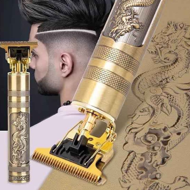 Hair Trimming Vintage T9 Electric Hair Clipper Hair Cutting Machine Professional Men Electric Shaver Rechargeable Trimmer for Men Mini is Easy to use