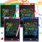LCD Writing Tablet for Kids, 6.5 Inch Colorful Doodle Board Drawing Tablet, Erasable Reusable Electronic Drawing Pads, Educational Learning Toys Birthday Gifts for Girls Boys Age 3 4 5 6 7 8