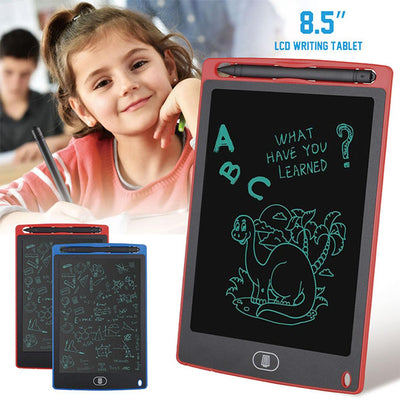 LCD Writing Tablet for Kids, 6.5 Inch Colorful Doodle Board Drawing Tablet, Erasable Reusable Electronic Drawing Pads, Educational Learning Toys Birthday Gifts for Girls Boys Age 3 4 5 6 7 8