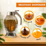 Elegant Crystal Honey Dispenser