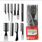 10-in-1 Professional Hair Comb Set – Complete Styling, Cutting & Grooming Kit