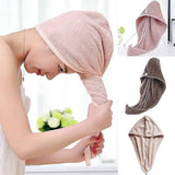 Magic Suction Cap Towel – Quick-Dry Towel with Wall-Mount Suction Holder