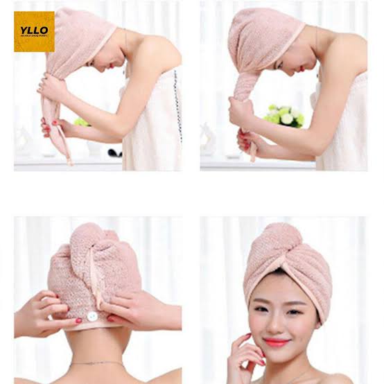 Magic Suction Cap Towel – Quick-Dry Towel with Wall-Mount Suction Holder