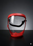 Ultra-Clear Full Face Protective Shield – Anti-Fog, Breathable Safety Mask with Adjustable Strap