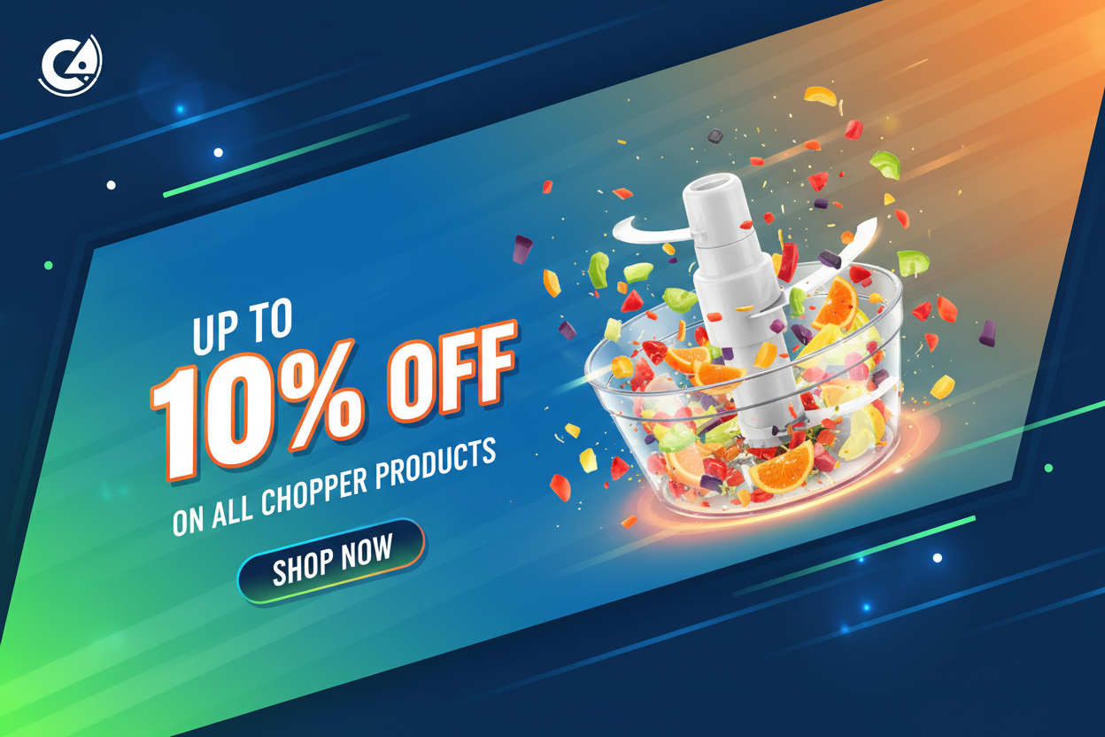 Chopper Products Banner - Up to 10% OFF