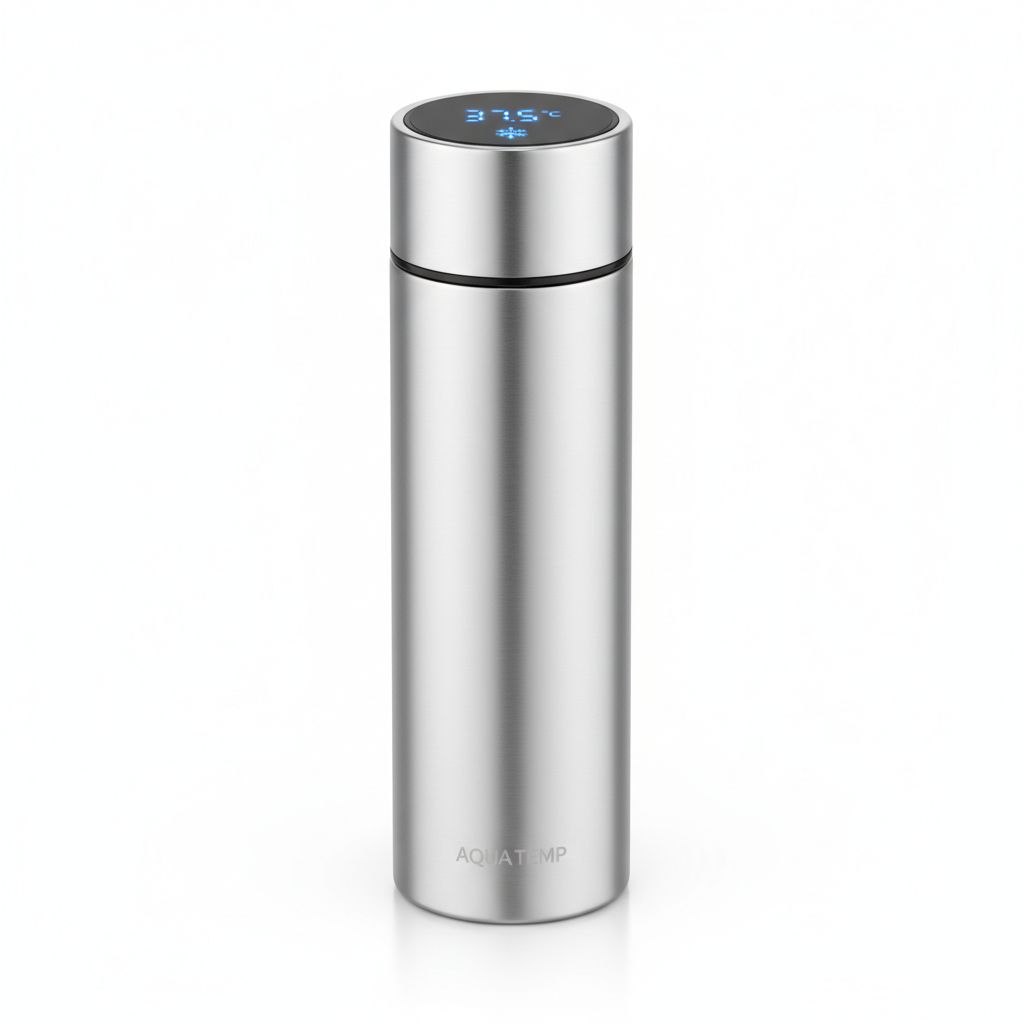 Smart LED Temperature Bottle - Main View