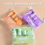 6-Piece Makeup Travel Kit – Refillable Bottles & Jars for Toiletries, Skincare & Cosmetics